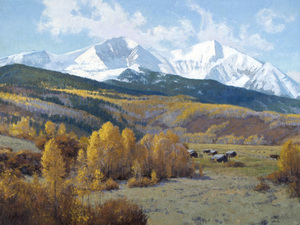 Ralph Oberg - Colorado Classic - oil on panel - 30 x 40