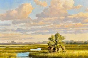 Grant Hacking - Summer On the Low Country, oil, 20 x 24
