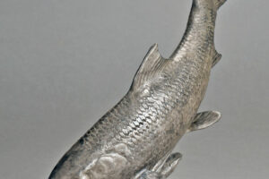 John Kobald - Bonefish, bronze, 11 x 3 x 13.5
