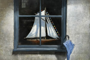 Donny Finley - Rain Light, oil on canvas, 20 x 16