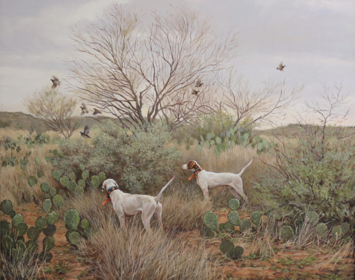 calvincarter-carter-pointers-dogs-birds-hunting-sporting-art-painting-texas