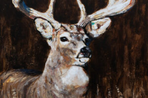 knox-animals-art-painting-dogs-bear-deer-bighorn-acrylic-fineart-gallery-hunting-sporting