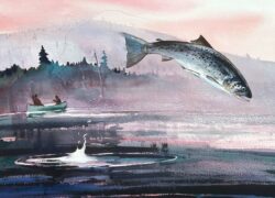 chetreneson-reneson-boat-river-art-gallery-fish-fishing-hunting-sporting